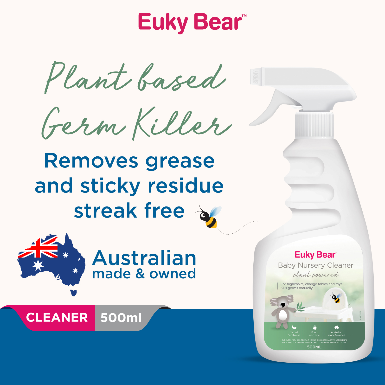 Euky Bear Baby Nursery Cleaner — Baby Laundry & Cleaning