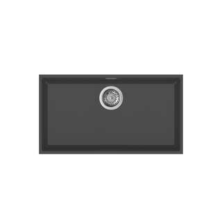 Rubine Meteor Granite Undermount Kitchen Sink - Pearl Black Rubine Meteor Granite Undermount Kitchen Sink - Pearl Black