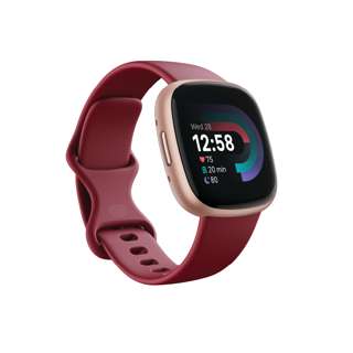 Fitbit Versa 4 Smartwatch Beet Juice / Copper Rose Aluminium