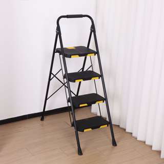 Steve & Leif Heavy-Duty 4-Step Folding Multipurpose Ladder Steve & Leif Heavy-Duty 4-Step Folding Multipurpose Ladder