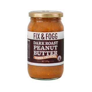 Fix & Fogg Dark Roast Peanut Butter - Super Crunchy