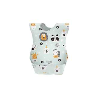 CozyNest Disposable zoo animals bibs