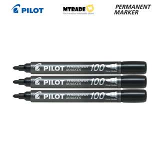Pilot Bullet Point Permanent Marker (Black) P-MPM-30F-3B