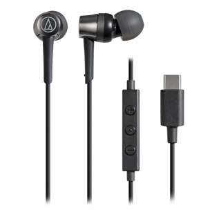 Audio-Technica ATH-CKD3C USB-C Earphones - Black