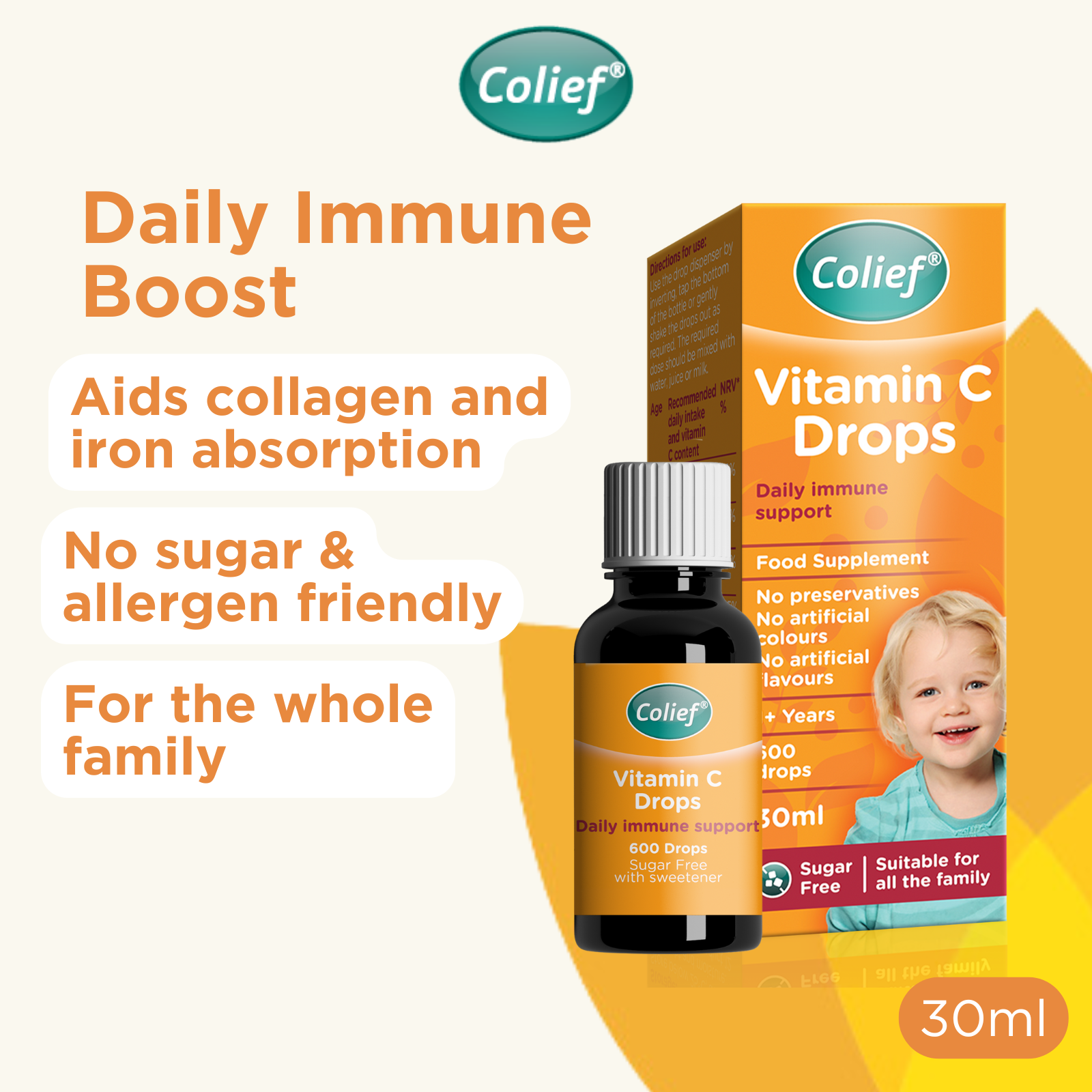 Colief Vitamin C Drops Colief Vitamin C Drops