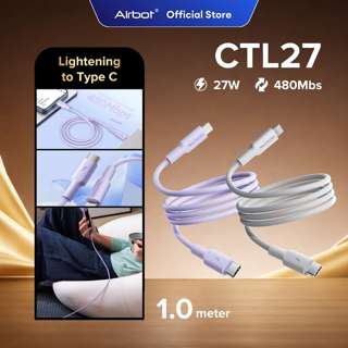 Airbot CTL27 27W Type-C to Lightning Purple x1 + White x1 Airbot CTL27 27W Type-C to Lightning Purple x1 + White x1