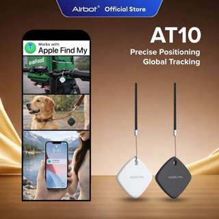 Airbot GPS Smart IOS Tracker AT10 Black x1 + White x1