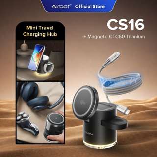 Airbot CS16 Magnetic Charger+Mag CTC60 Titanium
