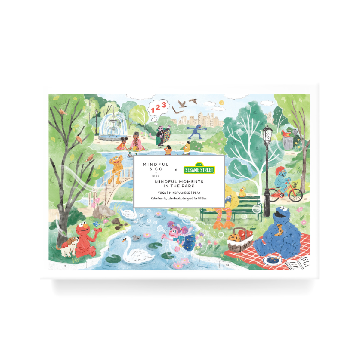 Mindful & Co. Kids Sesame Street Floor Puzzle