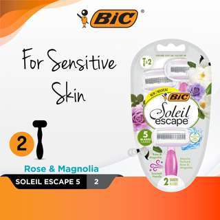 BIC Soleil Escape 5 Rose & Magnolia Shaver