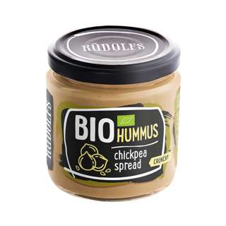 Rudolfs Organic Crunchy Hummus Vegetable Spread