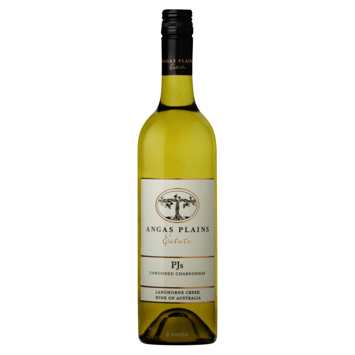 Angas White Wine Estate P.J.S. Unwooded Chardonnay 2014