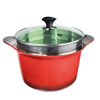 K-ART Ceramic Pot with Steamer - 28 cm K-ART Ceramic Pot with Steamer - 28 cm