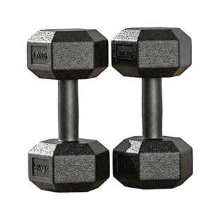 FITNET BERN Hexagon Dumbbells - 5.0KG FITNET BERN Hexagon Dumbbells - 5.0KG