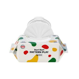 Dori Dori Pattern Play Signature Embossed Spunlace Baby Wipes Dori Dori Pattern Play Signature Embossed Spunlace Baby Wipes