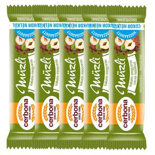 Cerbona Muesli Bar - Cocoa Hazelnut (Sugar Free)