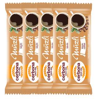 Cerbona Muesli Bar - Coffee Cerbona Muesli Bar - Coffee