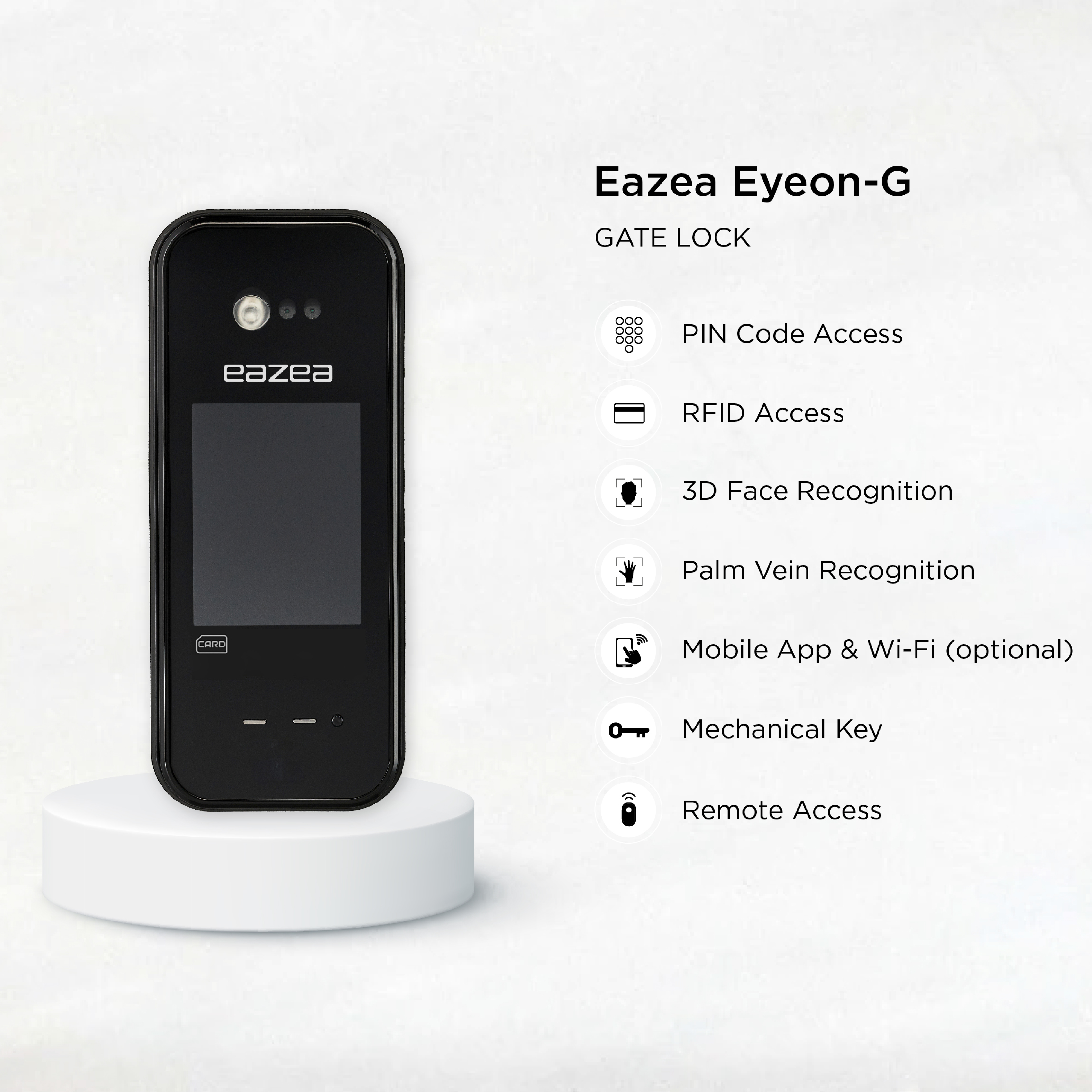 Eazea Eyeon-G Digital Gate Lock | NTUC FairPrice