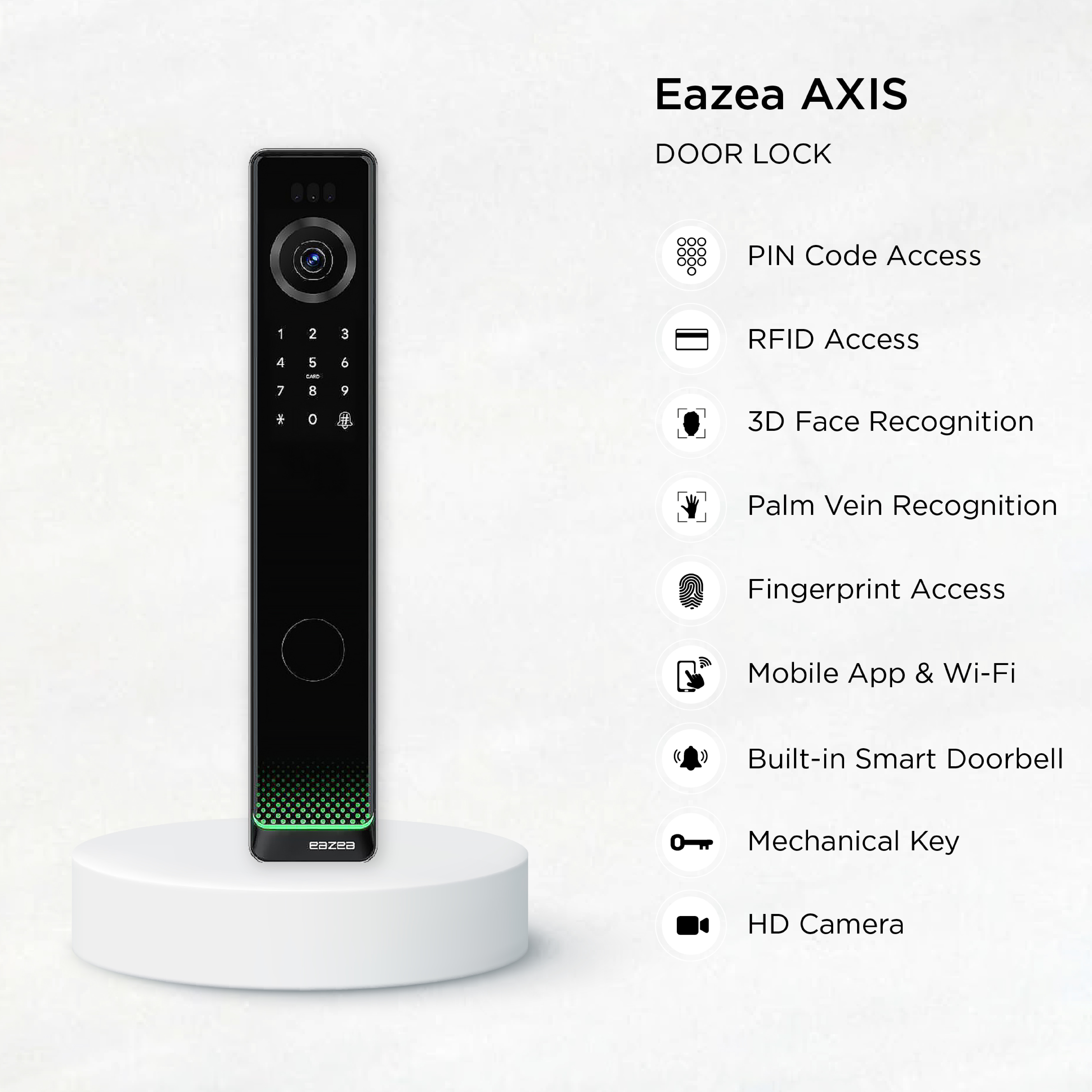 Eazea AXIS Smart Door Lock | NTUC FairPrice