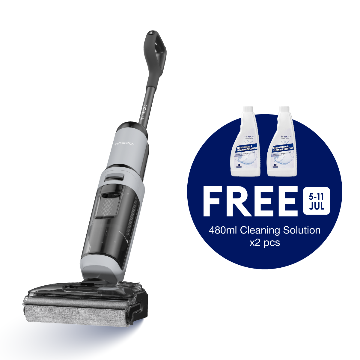 Tineco Floor One S6 Stretch Max Floor Washer Vacuum Cleaner | NTUC