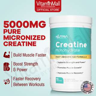 Nutra Botanics Creatine Monohydrate Micronized Powder