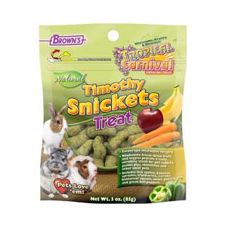 Brown's Tropical Carnival Natural Timothy Snickets