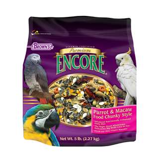 Encore Premium Big Bites! Chunky Style Parrot & Macaw Food Encore Premium Big Bites! Chunky Style Parrot & Macaw Food
