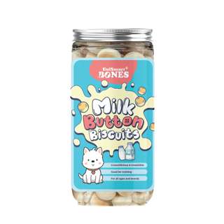 Unismart Bones Biscuit - Milk Button Unismart Bones Biscuit - Milk Button