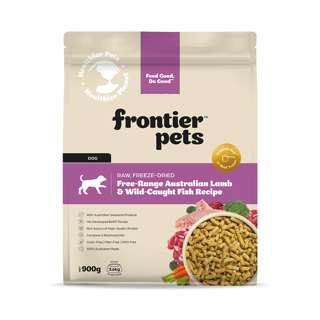 Frontier Free-Range Freeze-Dried Dog Food - Lamb & Wild Fish Frontier Free-Range Freeze-Dried Dog Food - Lamb & Wild Fish