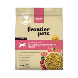 Frontier Free-Range Freeze-Dried Adult Dog Food - Raw Pork Frontier Free-Range Freeze-Dried Adult Dog Food - Raw Pork