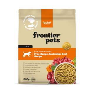 Frontier Free-Range Freeze-Dried Adult Dog Food - Raw Beef Frontier Free-Range Freeze-Dried Adult Dog Food - Raw Beef