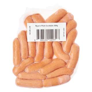 Ryan's Pork Cocktail Sausages (Chilled)