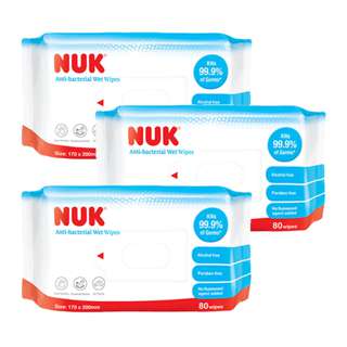 NUK Anti Bacterial Wet Wipes NUK Anti Bacterial Wet Wipes