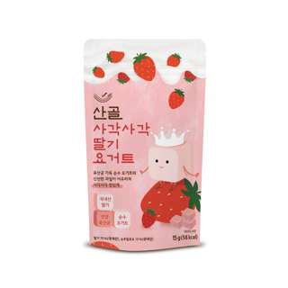 Ecomommeal Freeze Dried Yogurt Cube - Strawberry