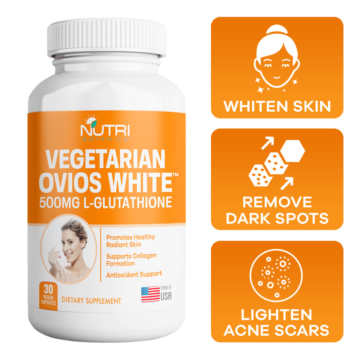 Nutri Botanics Vegetarian Ovios White Nutri Botanics Vegetarian Ovios White