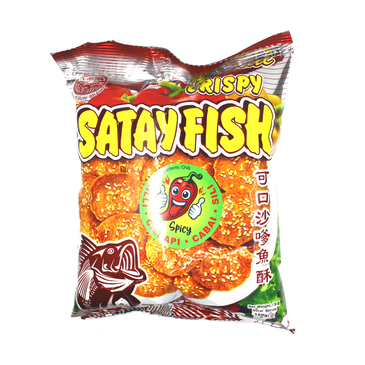 Whalesun Crispy Satay Fish (Spicy) Whalesun Crispy Satay Fish (Spicy)