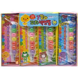 MTRADE Smile Face Expression Stackable Crayon MTRADE Smile Face Expression Stackable Crayon