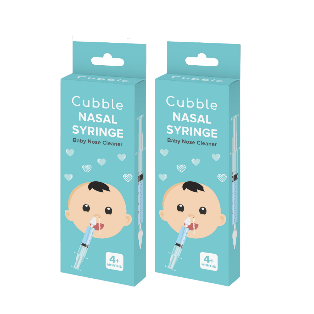 Cubble Baby Nasal Syringe with Silicone Tip (Twin Pack) Cubble Baby Nasal Syringe with Silicone Tip (Twin Pack)