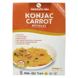 Keto Slim Mo Konjac Carrot Noodles Keto Slim Mo Konjac Carrot Noodles