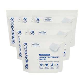 SimplyGood Laundry Detergent Sheets - Fragrance Free