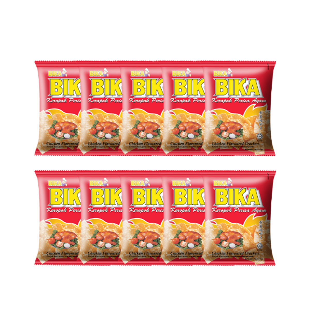 Bika Crackers Snack - Chicken Bika Crackers Snack - Chicken