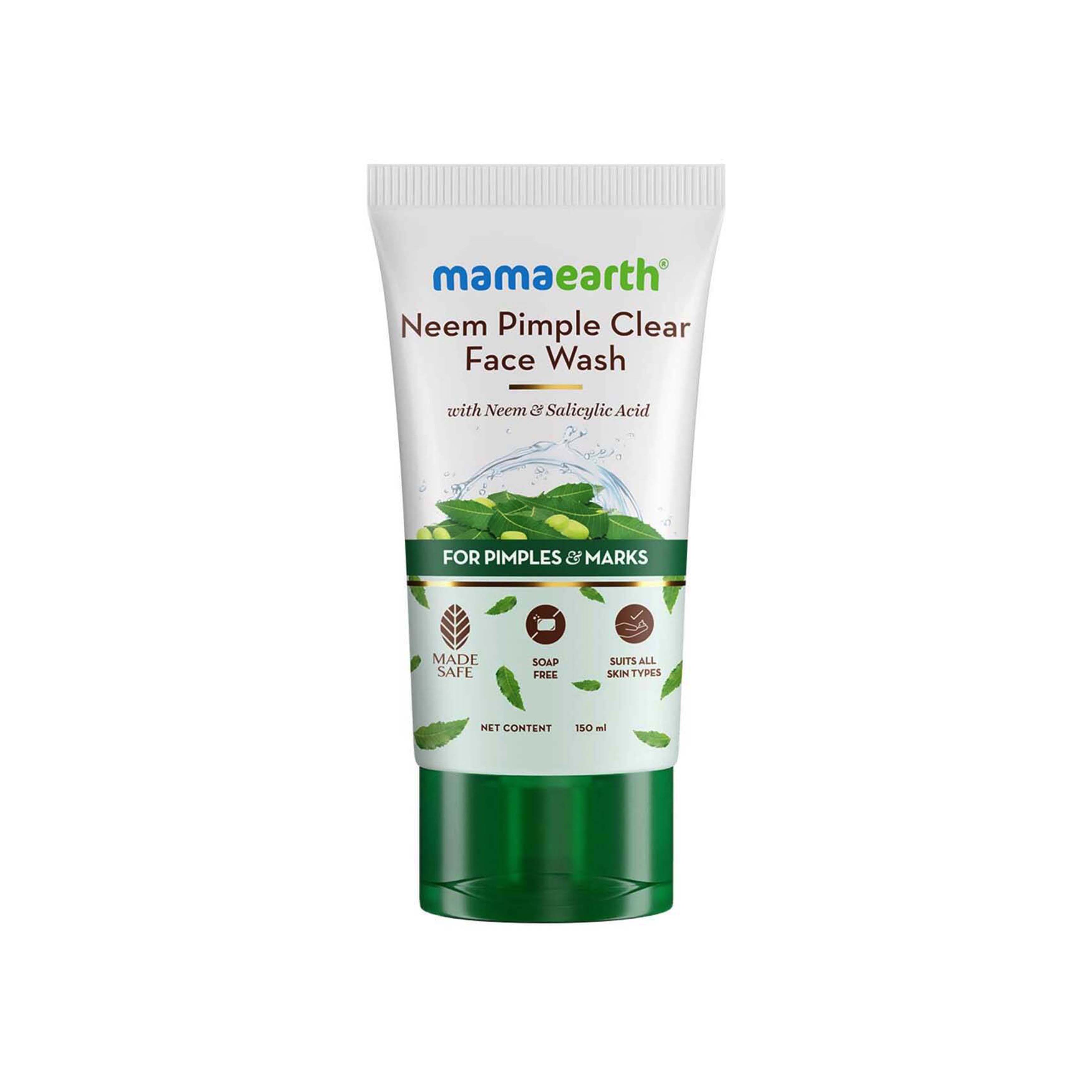 Mamaearth Neem Pimple Clear Face Wash | NTUC FairPrice