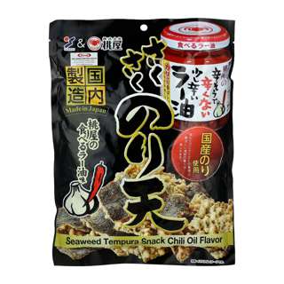 Yamaei Japanese Seaweed Tempura Snack - Momoya Taberu Rayu Yamaei Japanese Seaweed Tempura Snack - Momoya Taberu Rayu