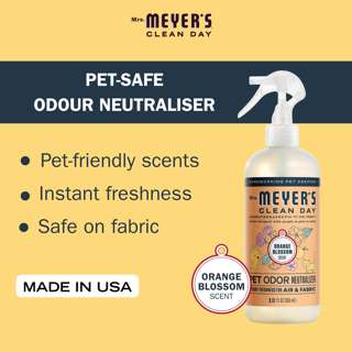 Mrs Meyers Pet Odor Neutralizer Orange Blossom