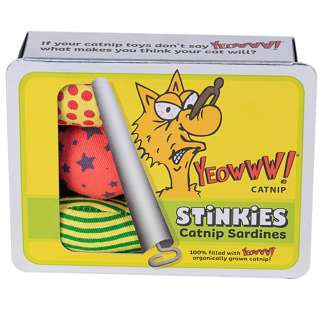 Yeowww! Stinkies Catnip Sardines Trio Yeowww! Stinkies Catnip Sardines Trio
