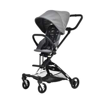 2-in-1 On The Go Lightweight Baby Stroller - Cloud Grey 2-in-1 On The Go Lightweight Baby Stroller - Cloud Grey