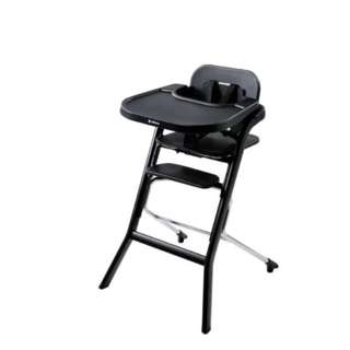 Grow With Me 3in1 Dining Chair / High Chair - Truffle Black Grow With Me 3in1 Dining Chair / High Chair - Truffle Black
