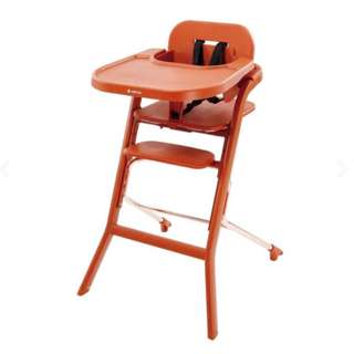 Grow With Me 3in1 Dining Chair / High Chair - Pumpkin Orange Grow With Me 3in1 Dining Chair / High Chair - Pumpkin Orange