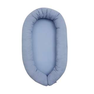 Snuzii 2-In-1 Infant Lounger & Crib Bumper - Serenity Blue Snuzii 2-In-1 Infant Lounger & Crib Bumper - Serenity Blue