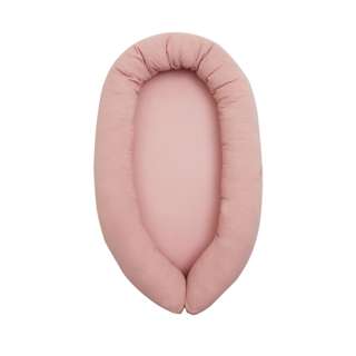 Snuzii 2-In-1 Infant Lounger & Crib Bumper - Misty Pink Snuzii 2-In-1 Infant Lounger & Crib Bumper - Misty Pink